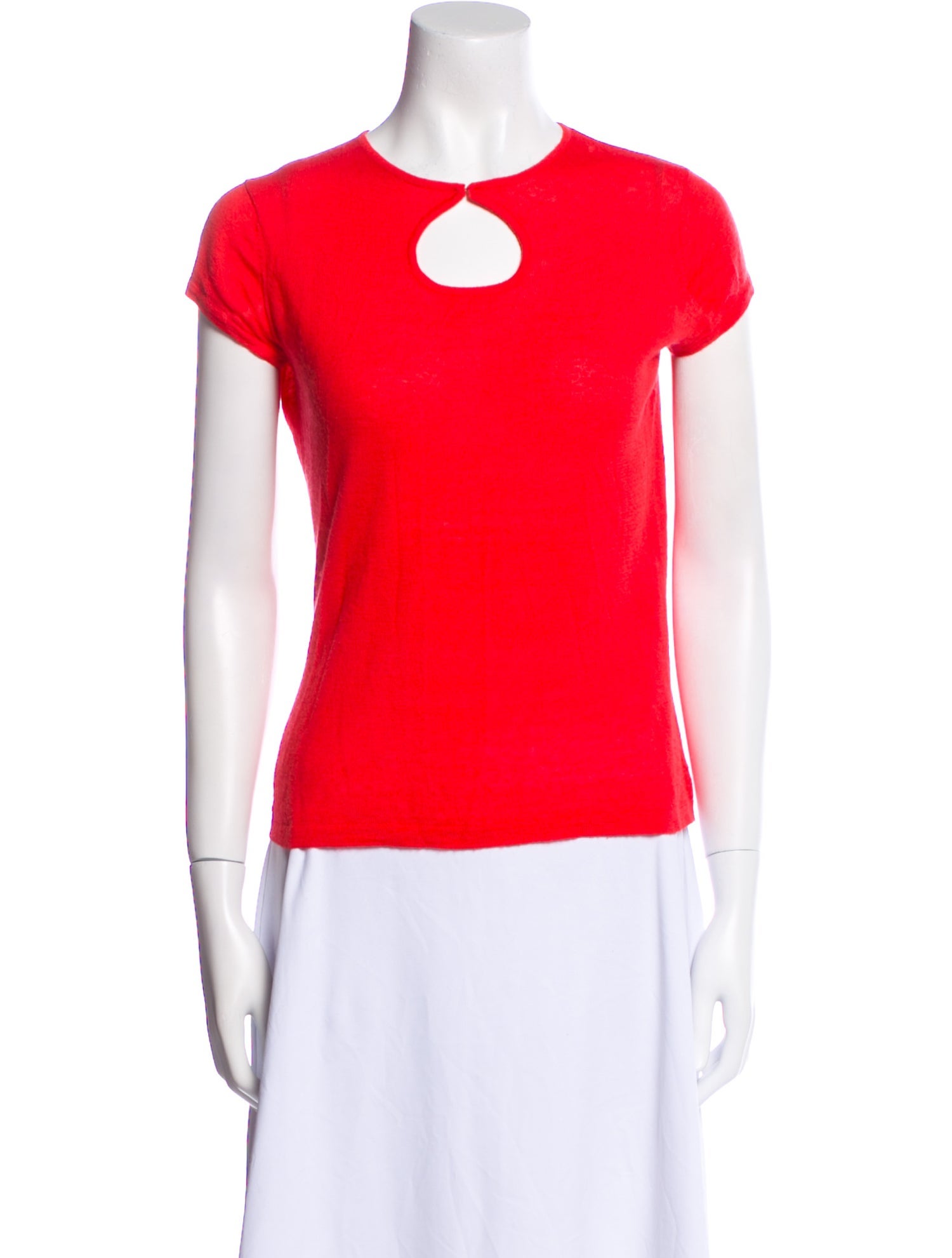 Bergdorf Goodman Cashmere Crew Neck Sweater