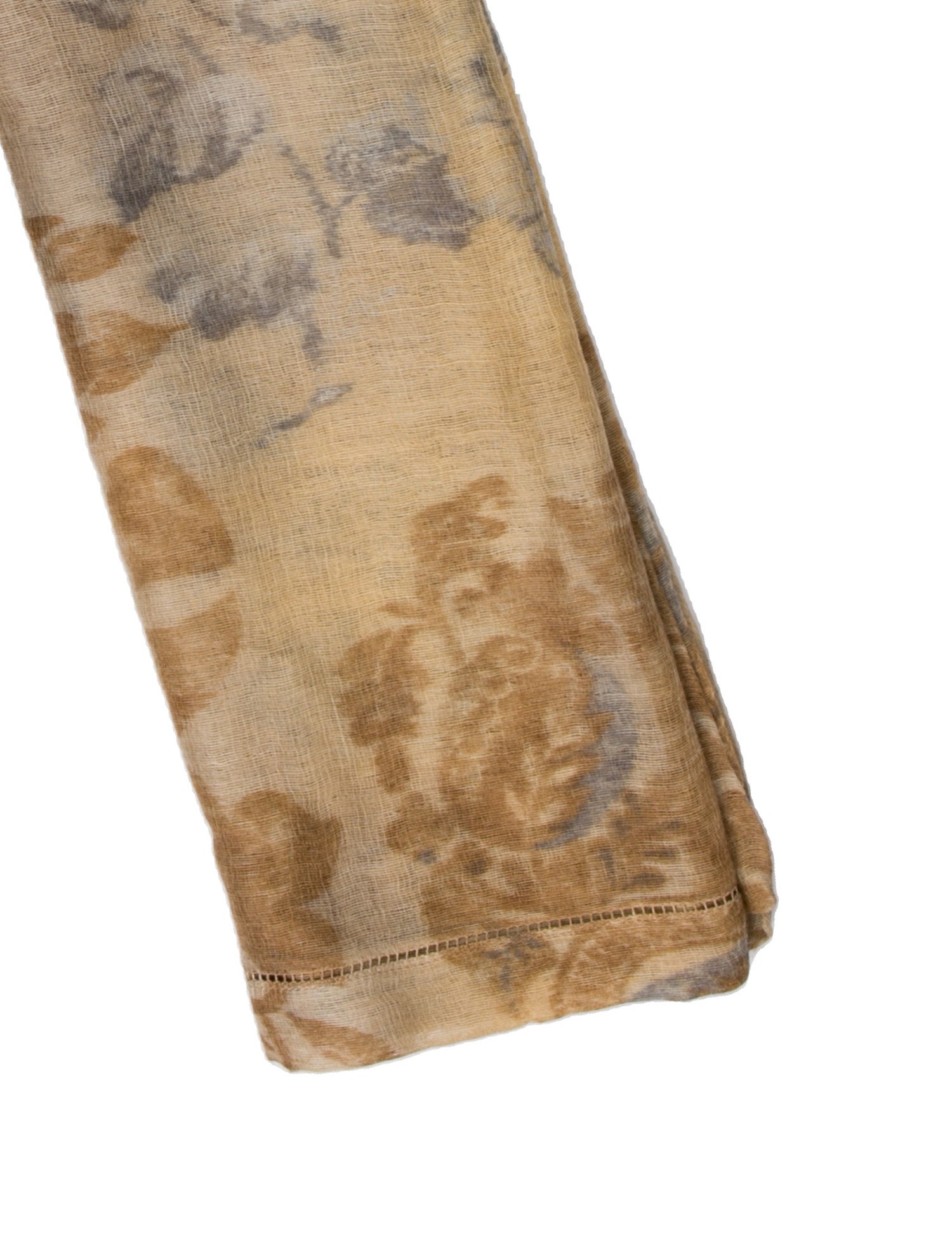 Bergdorf Goodman Cashmere Floral Print Scarf