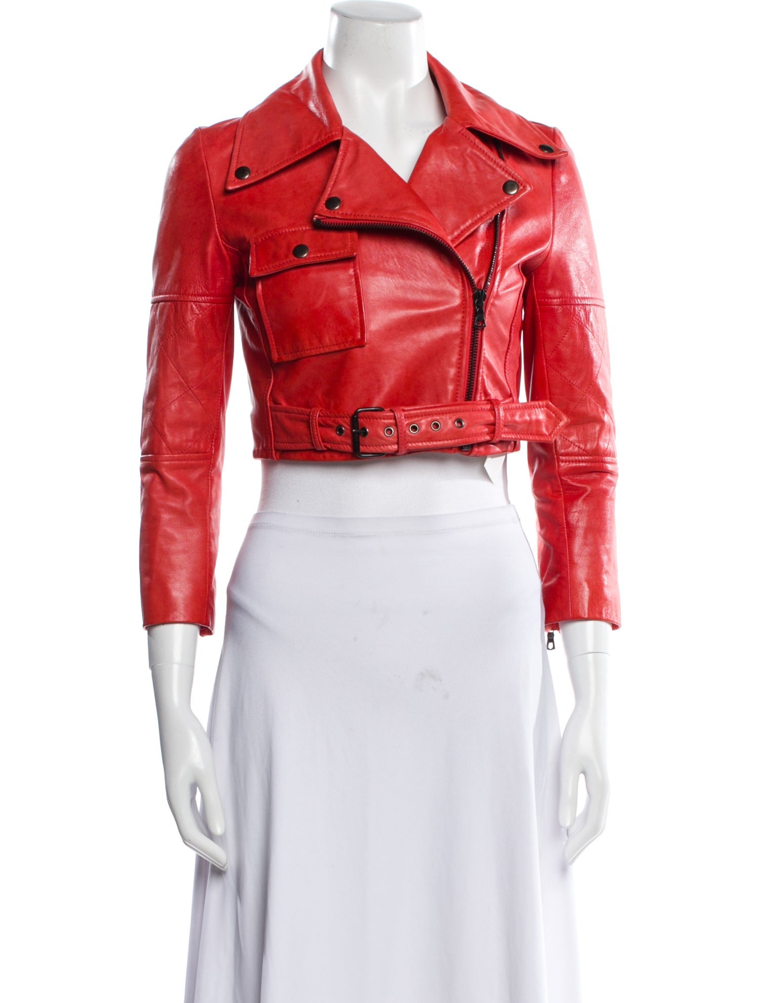 Bergdorf Goodman Leather Biker Jacket