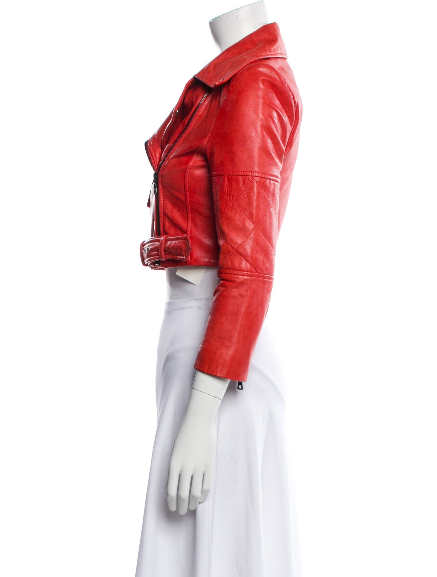 Bergdorf Goodman Leather Biker Jacket