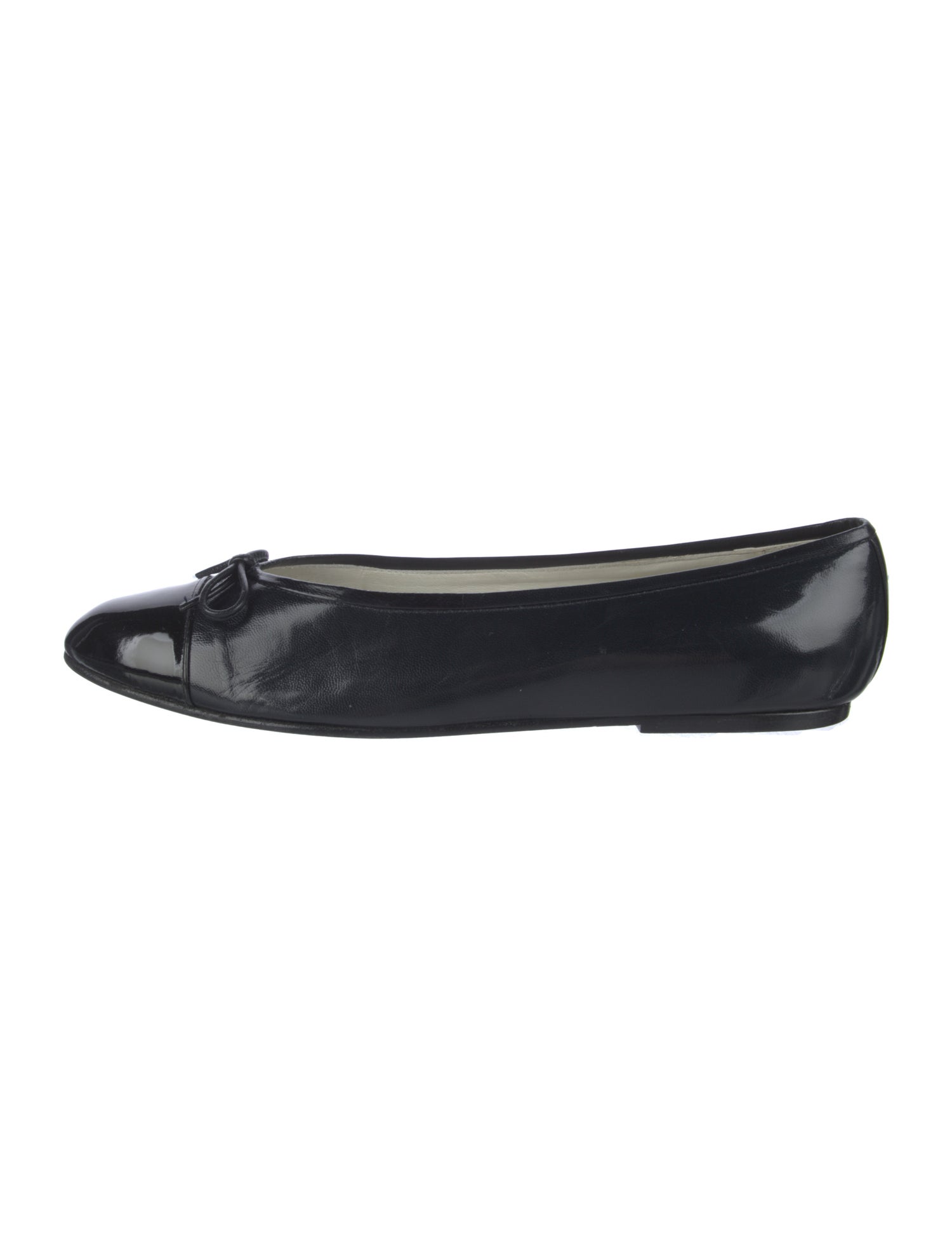 Bergdorf Goodman Vintage Leather Ballet Flats