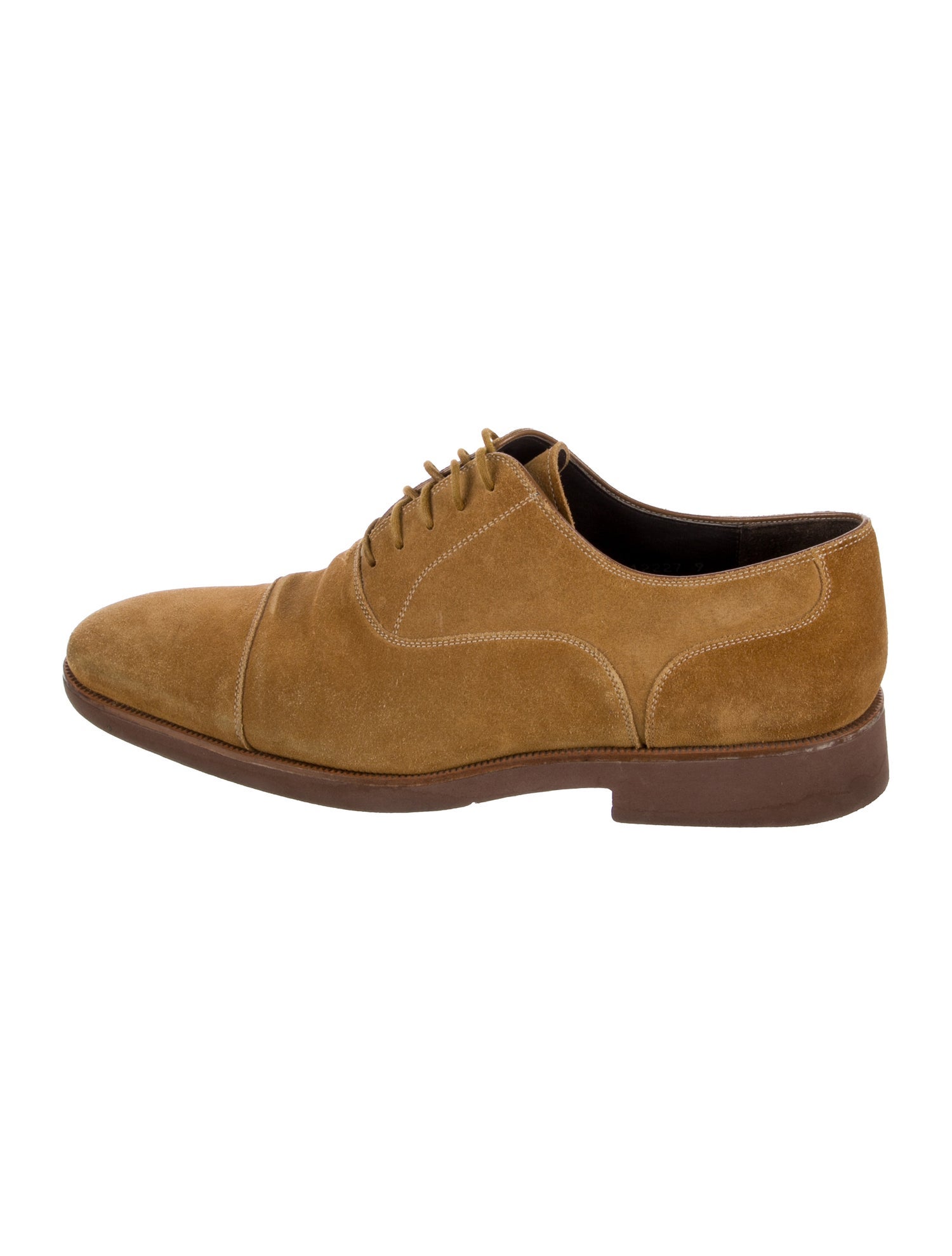 Bergdorf Goodman Suede Oxfords