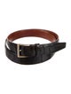 Bergdorf Goodman Embossed Leather Belt