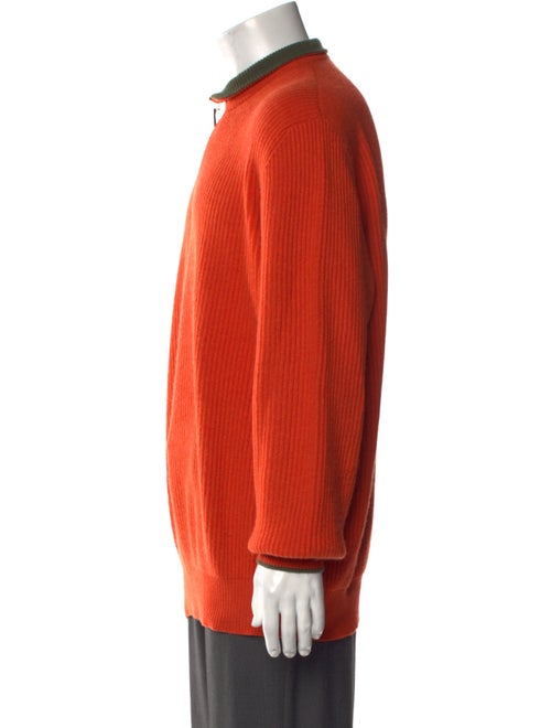 Bergdorf Goodman Cashmere Turtleneck Polo Sweater
