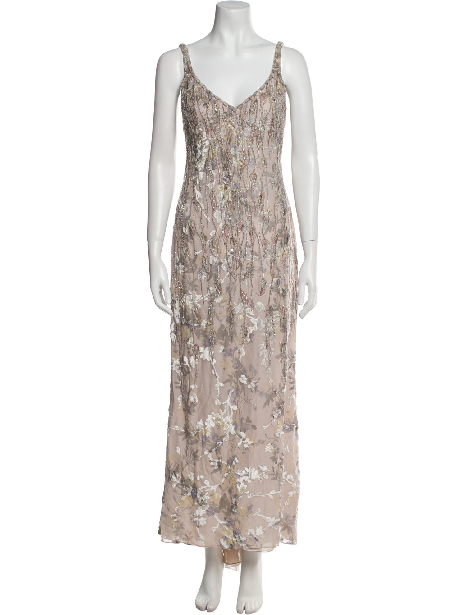 Badgley Mischka Vintage Long Dress