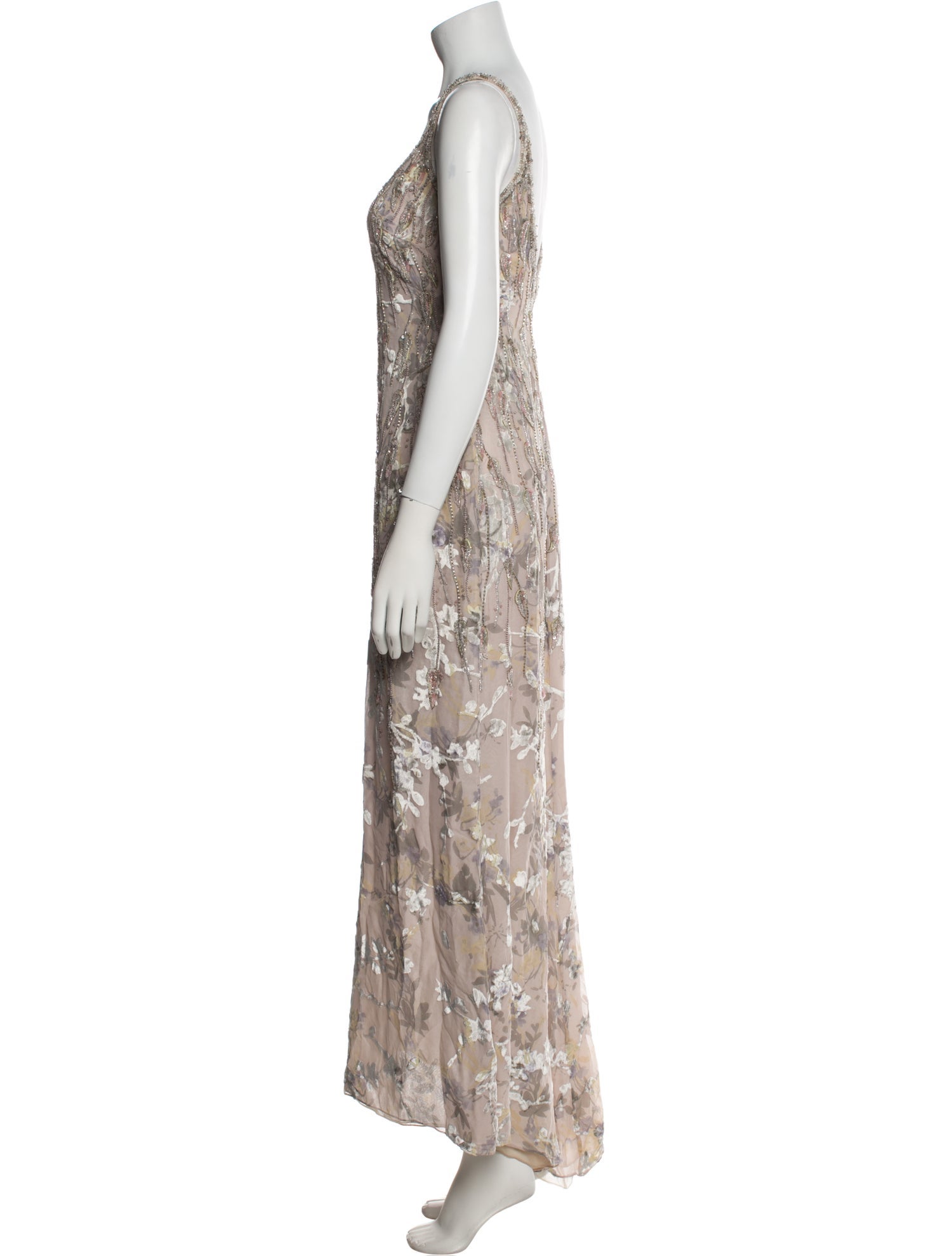 Badgley Mischka Vintage Long Dress