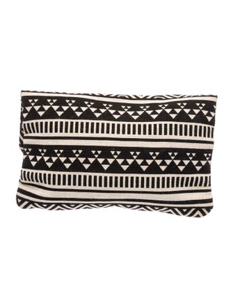 Bergdorf Goodman Canvas Clutch