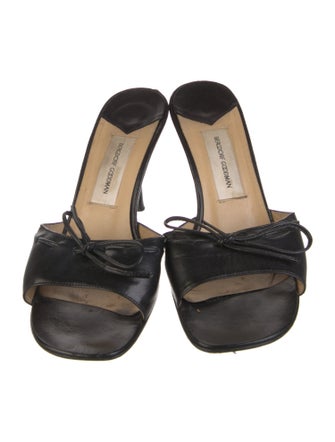 Bergdorf Goodman Leather Slides