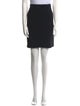 Bergdorf Goodman Wool Knee-Length Skirt