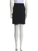 Bergdorf Goodman Wool Knee-Length Skirt