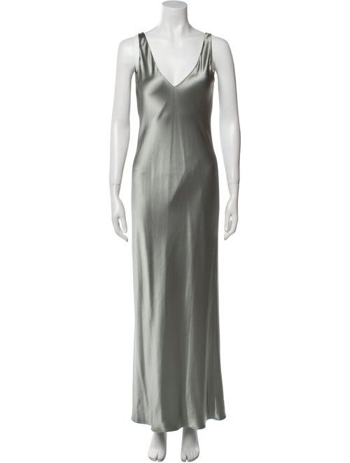 Bergdorf Goodman Silk Long Dress