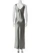 Bergdorf Goodman Silk Long Dress