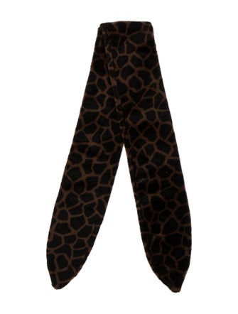 Bergdorf Goodman Animal Print Scarf