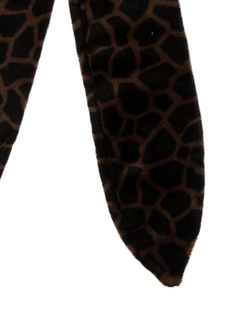 Bergdorf Goodman Animal Print Scarf