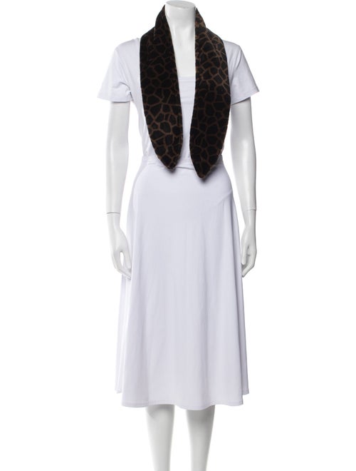 Bergdorf Goodman Animal Print Scarf