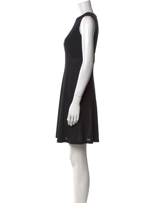 Bergdorf Goodman Crew Neck Mini Dress