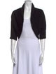 Bergdorf Goodman Angora Open Front Sweater