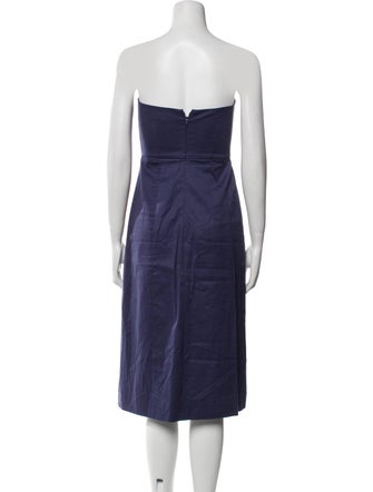 Bergdorf Goodman Strapless Mini Dress