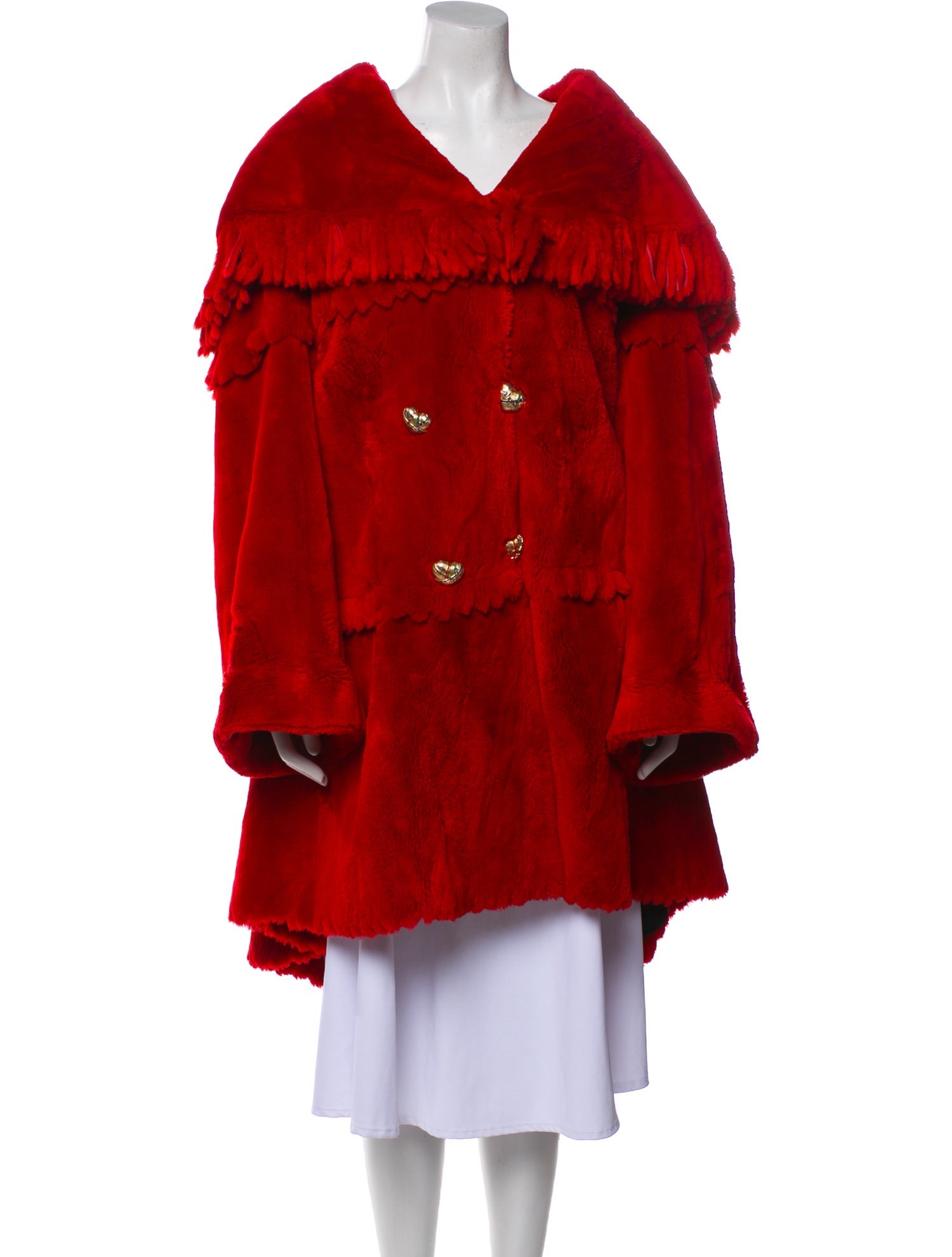 Bergdorf Goodman Faux Fur Coat