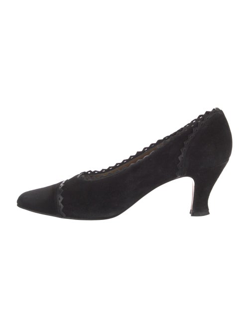 Bergdorf Goodman Suede Pumps