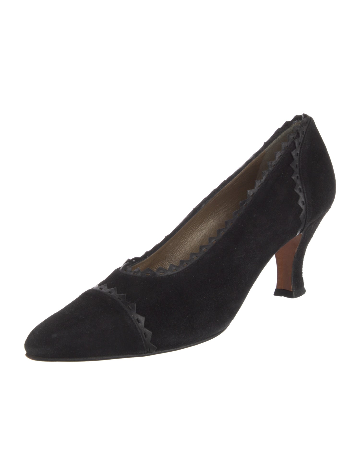 Bergdorf Goodman Suede Pumps