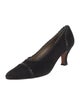 Bergdorf Goodman Suede Pumps