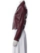 Bergdorf Goodman Calf Leather Biker Jacket