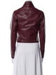 Bergdorf Goodman Calf Leather Biker Jacket