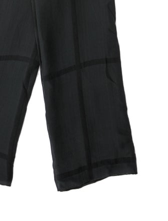 Bergdorf Goodman Silk Plaid Print Scarf