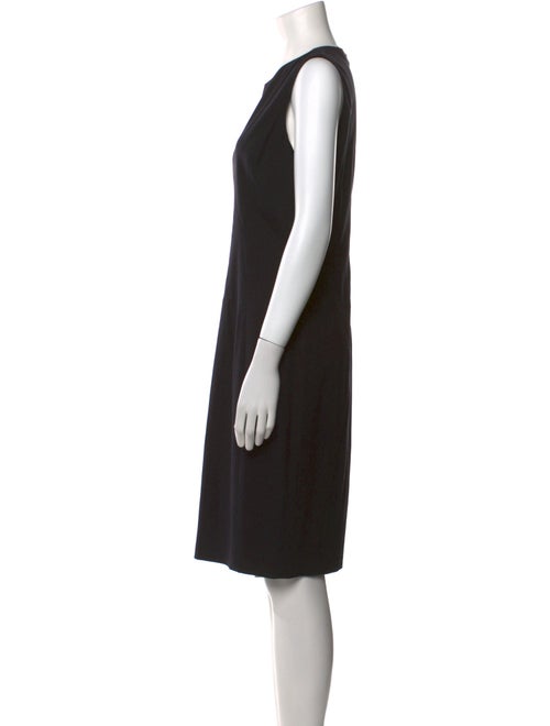 Bergdorf Goodman Crew Neck Knee-Length Dress