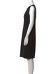Bergdorf Goodman Crew Neck Knee-Length Dress