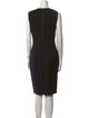 Bergdorf Goodman Crew Neck Knee-Length Dress