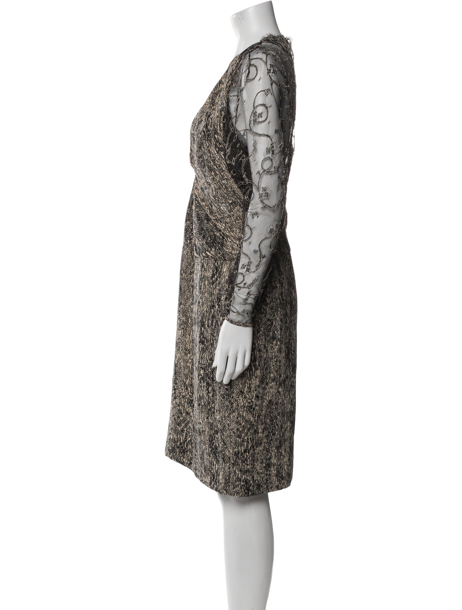 Bergdorf Goodman Vintage Knee-Length Dress