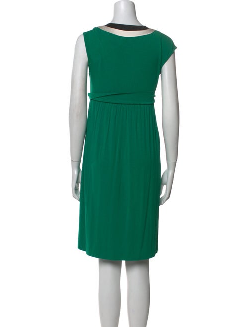 Bergdorf Goodman V-Neck Mini Dress