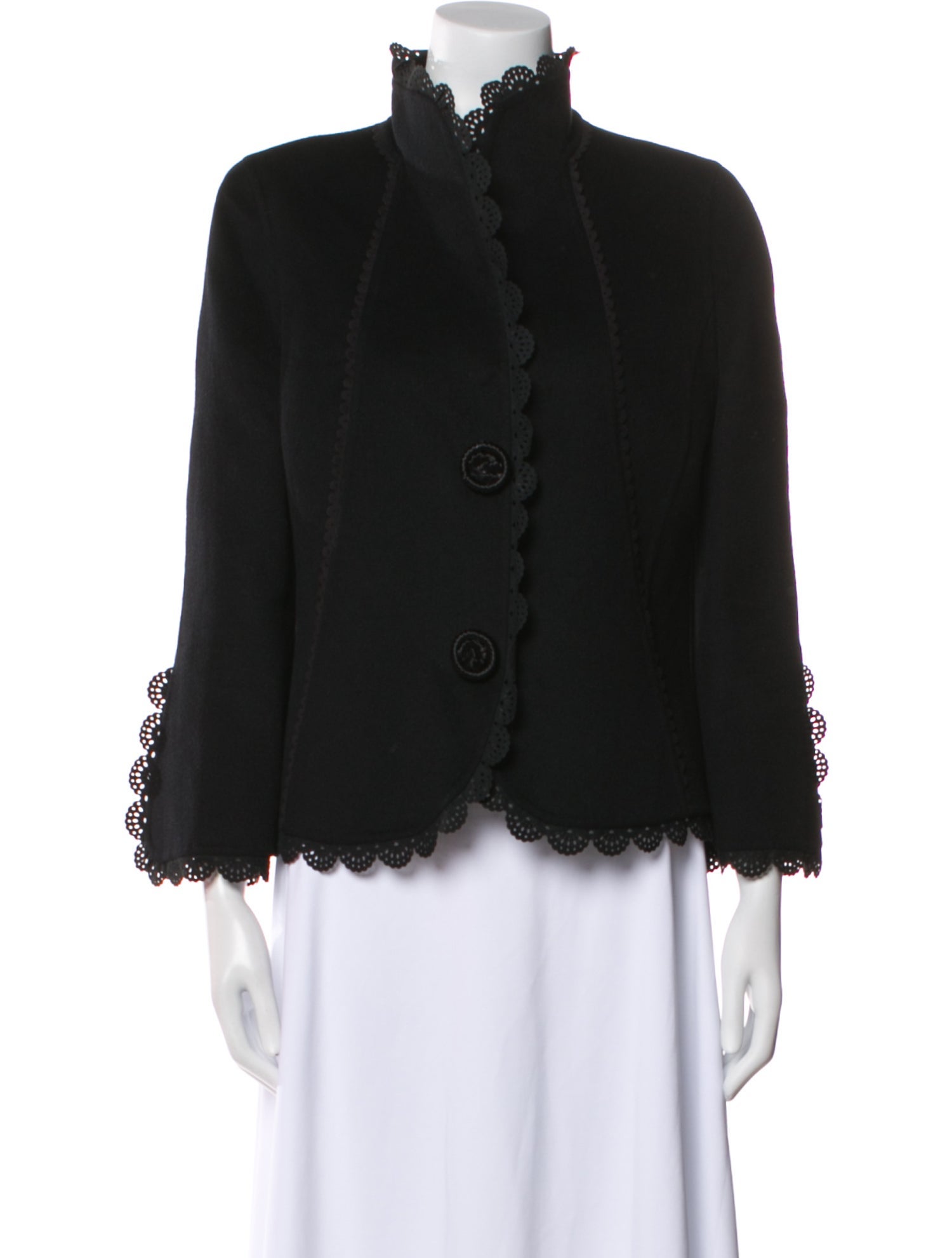 Bergdorf Goodman Wool Evening Jacket
