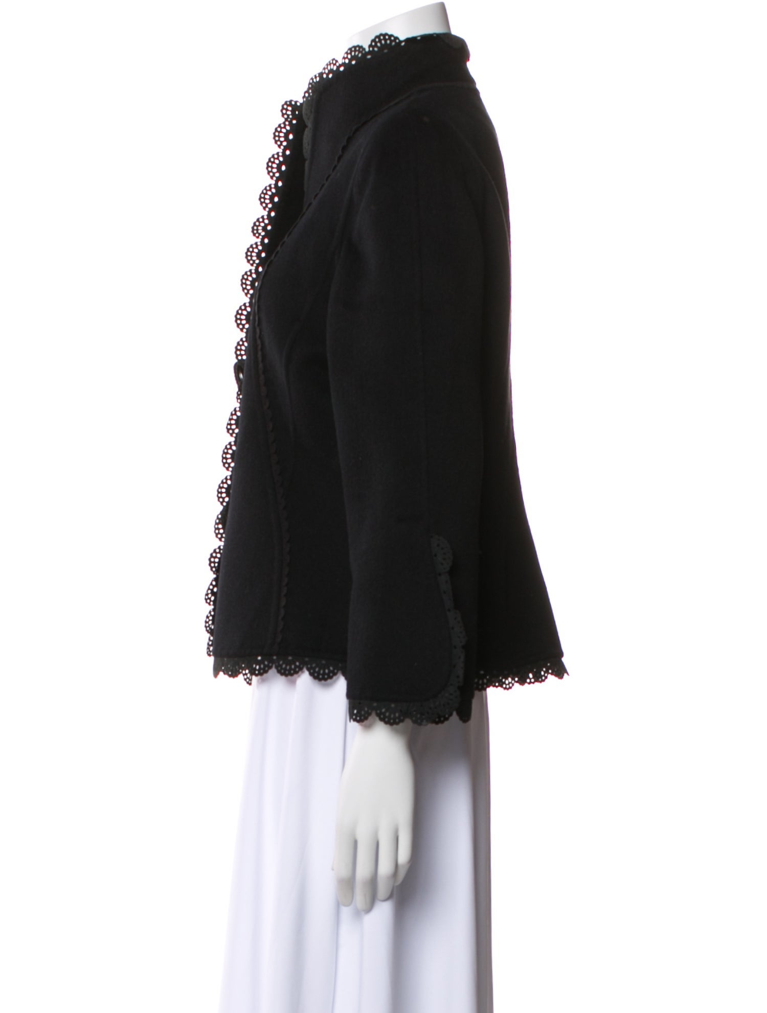 Bergdorf Goodman Wool Evening Jacket