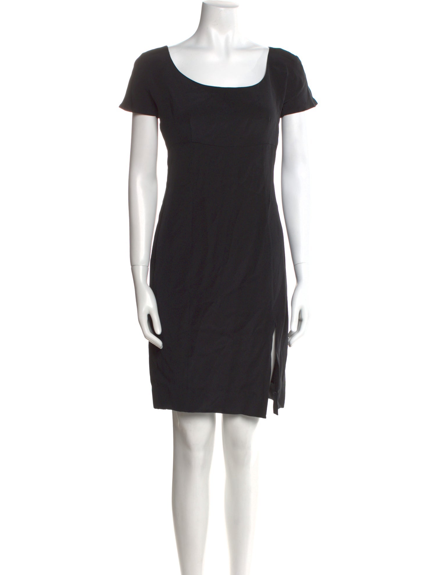 Bergdorf Goodman Scoop Neck Mini Dress