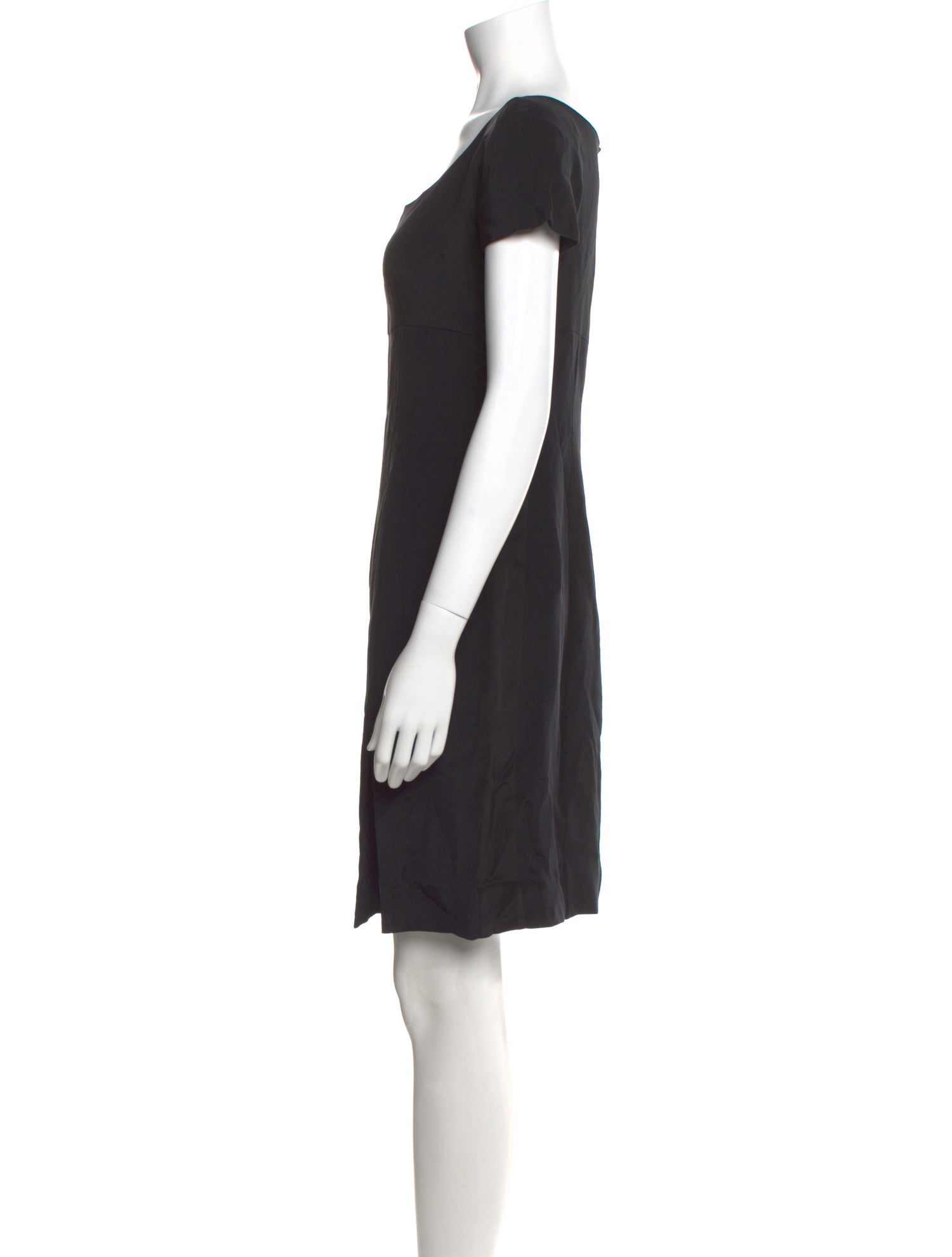 Bergdorf Goodman Scoop Neck Mini Dress
