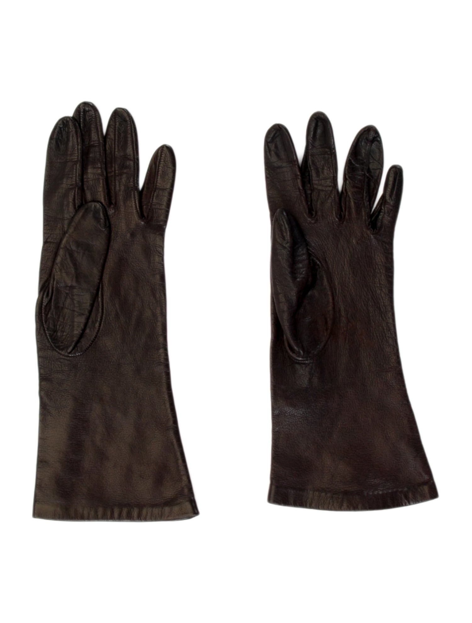Bergdorf Goodman Leather Gloves