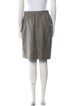 Bergdorf Goodman Houndstooth Print Mini Skirt