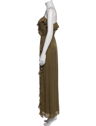 Milly Of New York Silk Long Dress