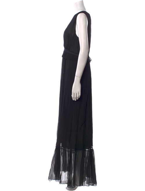 Bergdorf Goodman Silk Long Dress