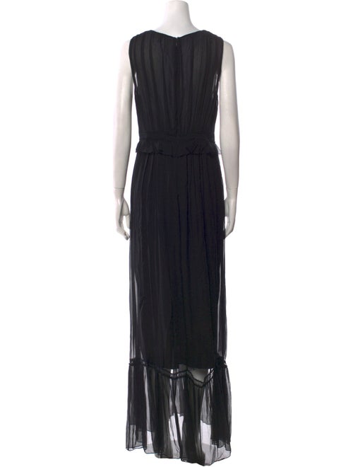 Bergdorf Goodman Silk Long Dress