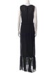 Bergdorf Goodman Silk Long Dress