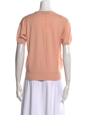 Bergdorf Goodman Cashmere Crew Neck Sweater