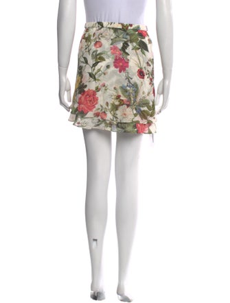 Bergdorf Goodman Silk Mini Skirt