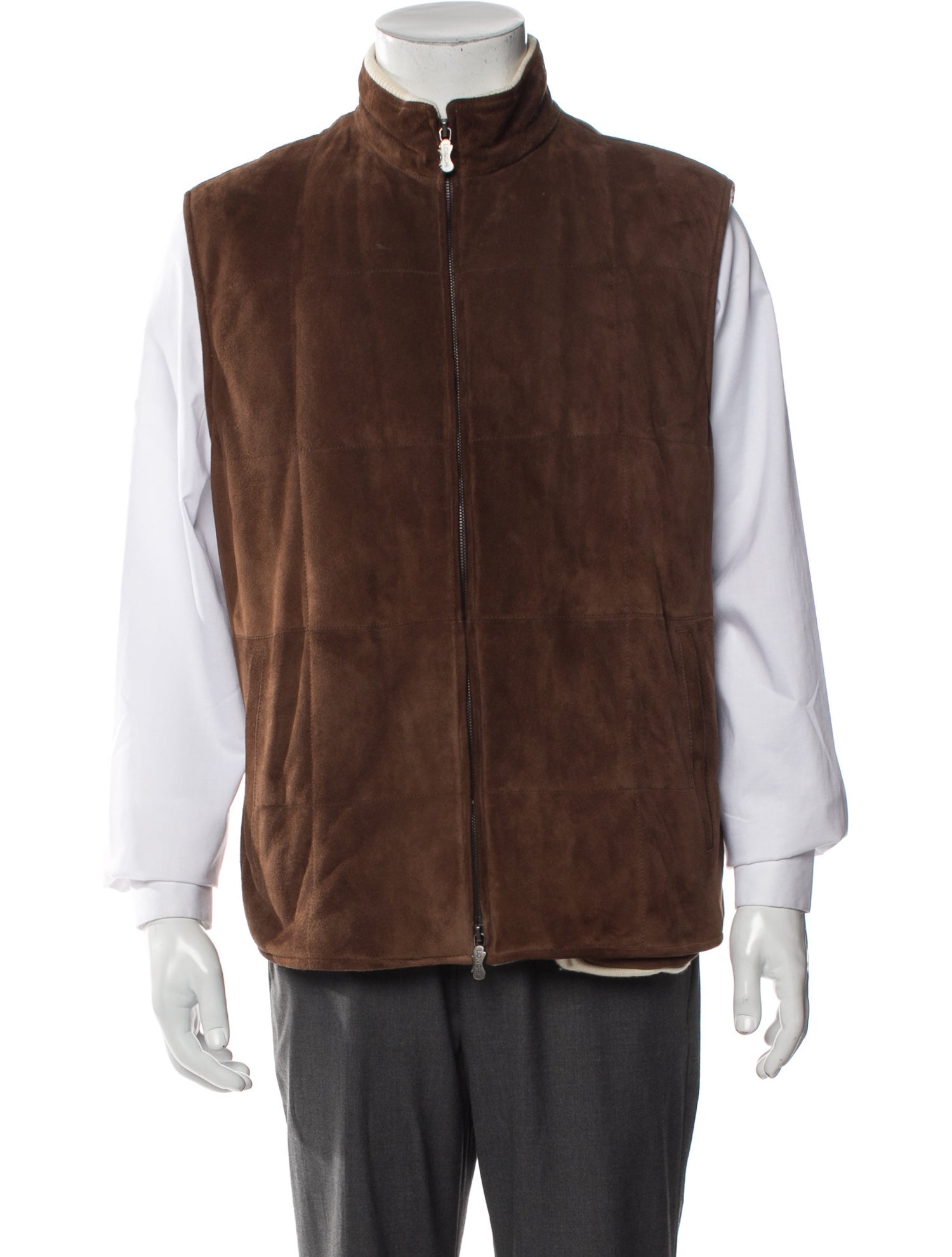 Bergdorf Goodman Leather Vest