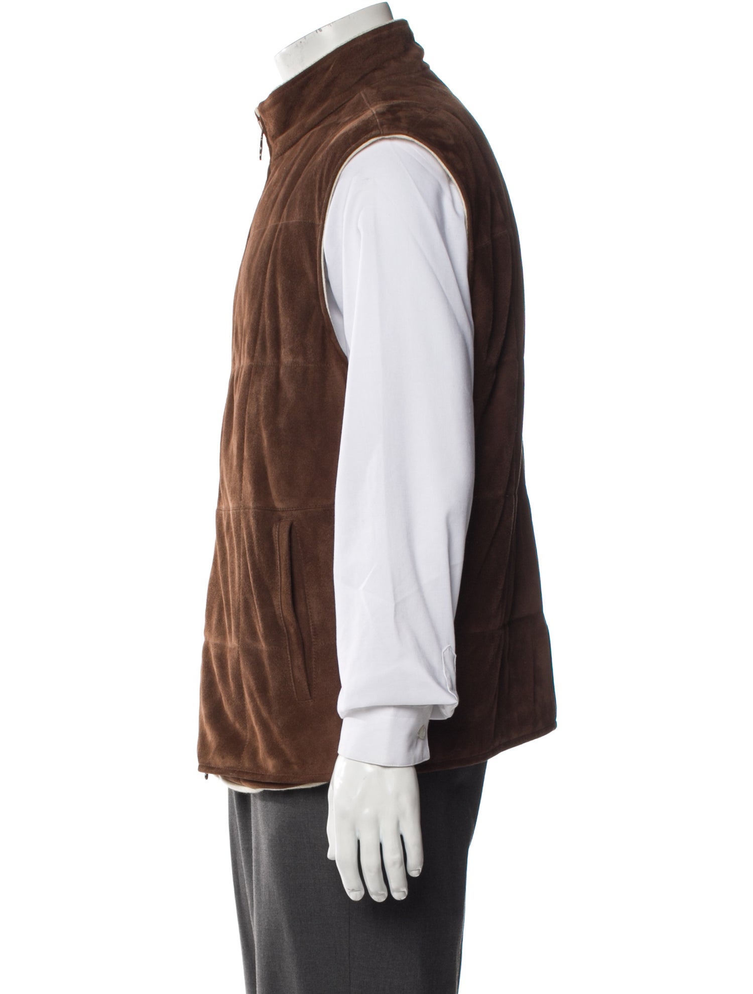 Bergdorf Goodman Leather Vest