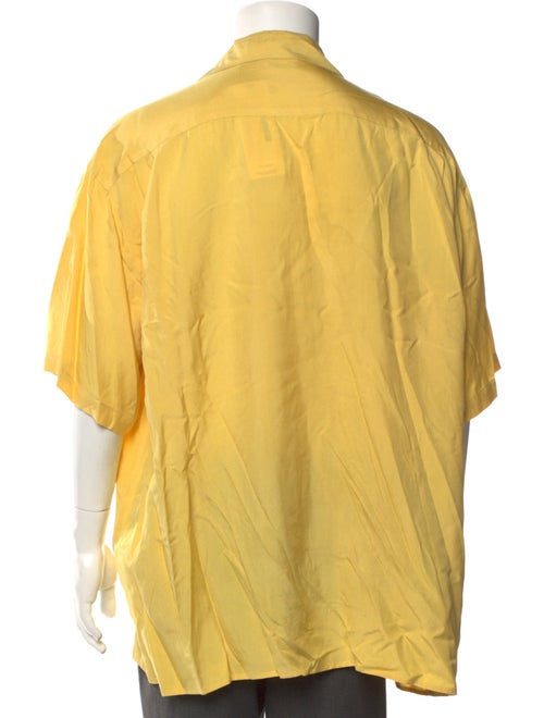 Bergdorf Goodman Silk Three-Quarter Sleeve Shirt