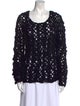 Bergdorf Goodman Wool Scoop Neck Sweater